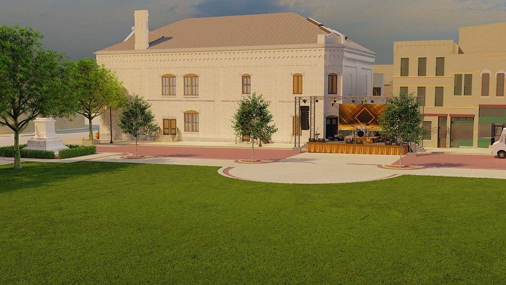 Rendering of Opera House square