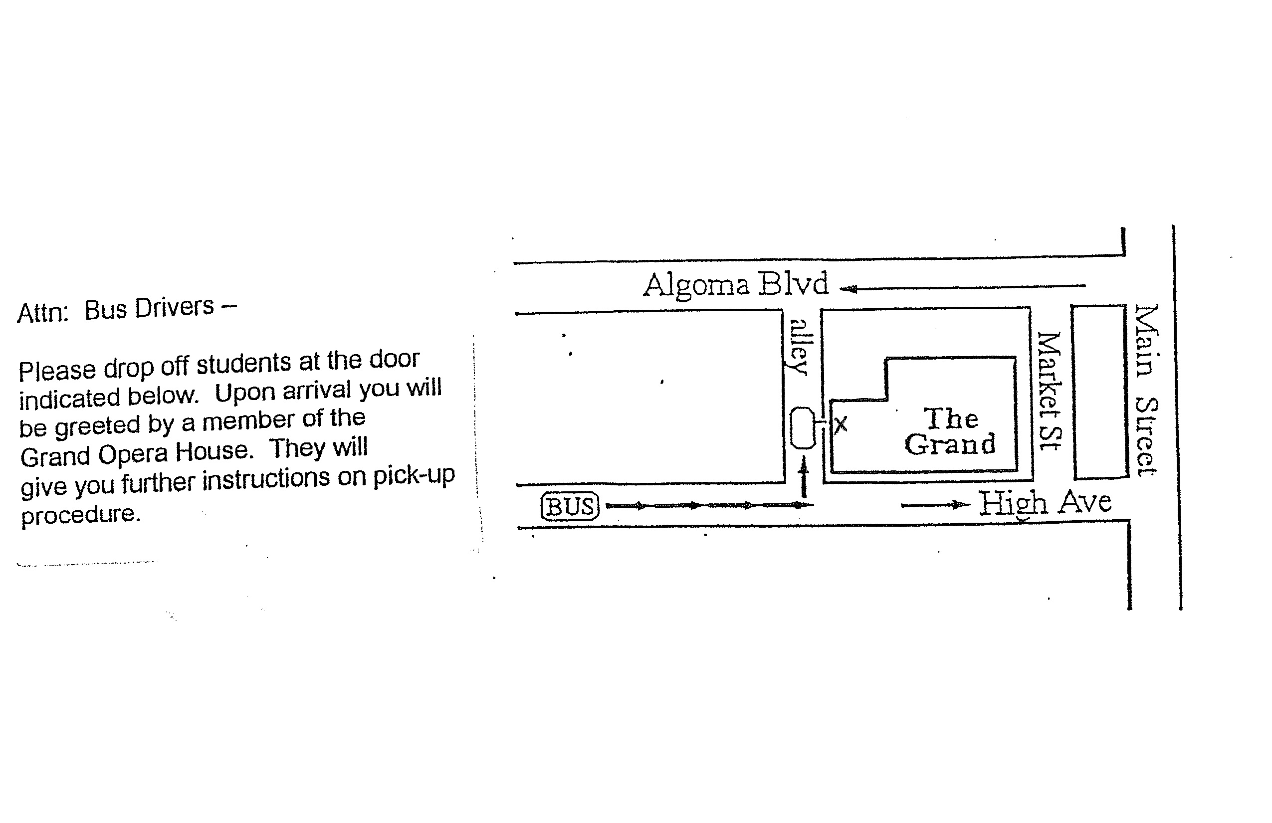 Bus Driver Information