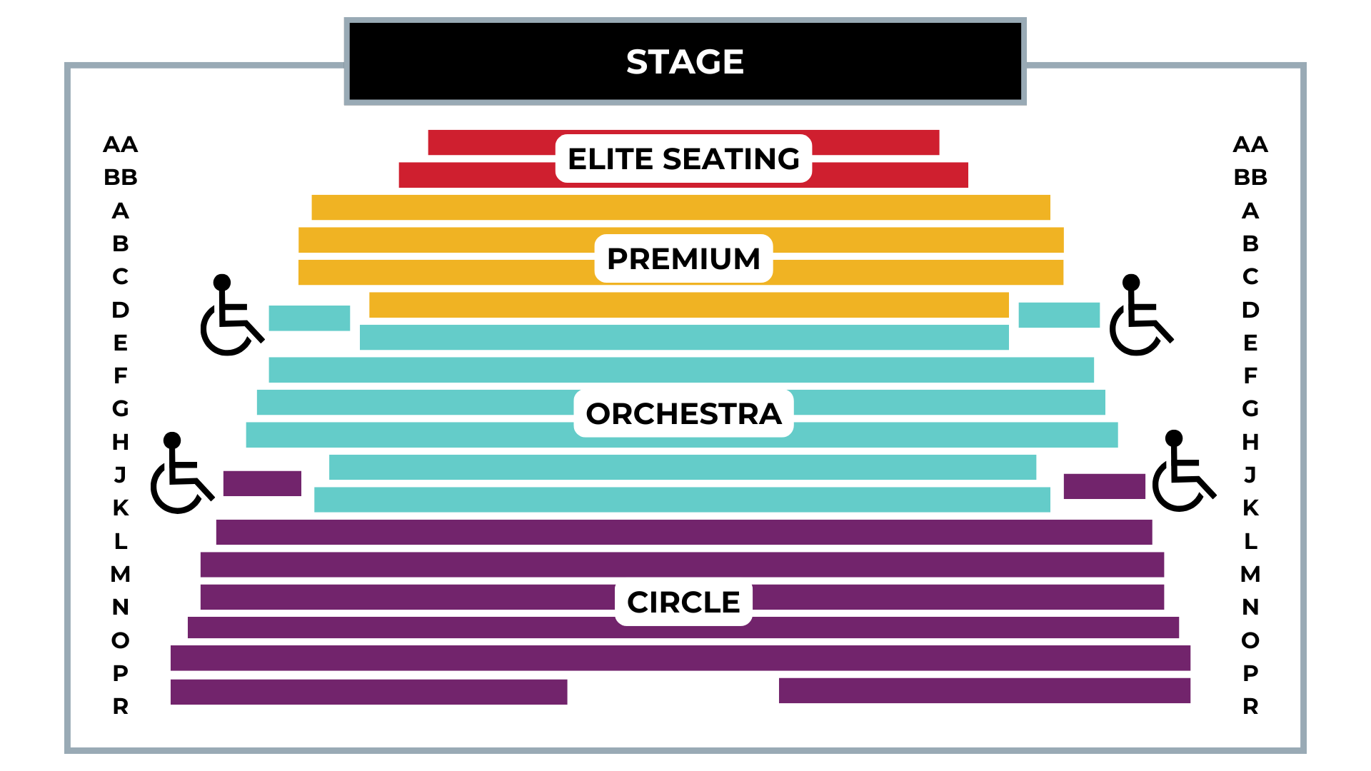 Is the seating similar to The Grand?