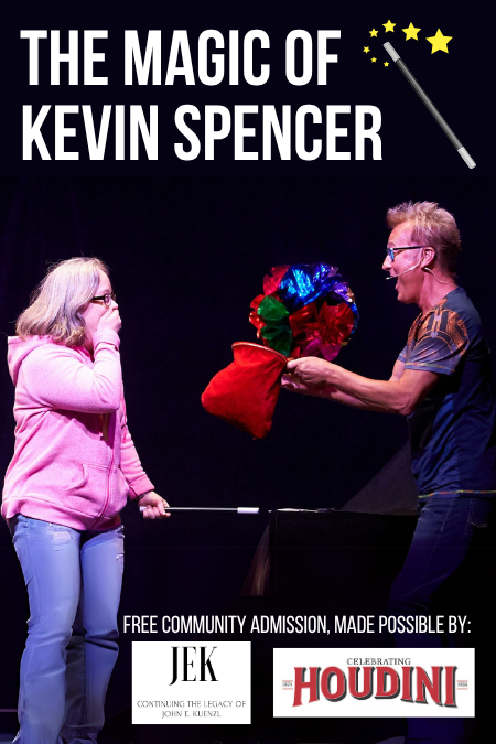 The Magic of Kevin Spencer–Sensory Friendly Performance